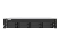 QNAP TS-873AeU-RP - NAS-server - 8 brønner - kan monteres i rack - SATA 6Gb/s - RAID RAID 0, 1, 5, 6, 10, 50, JBOD, 60 - RAM 4 GB - 2.5 Gigabit Ethernet - iSCSI støtte - 2U TS-873AEU-RP-4G