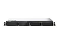 QNAP TS-435XeU - NAS-server - 4 brønner - 16 TB - kan monteres i rack - SATA 6Gb/s - HDD 4 TB x 4 - RAID RAID 0, 1, 5, 6, 10, JBOD - RAM 4 GB - 2.5 Gigabit Ethernet / 10 Gigabit Ethernet - iSCSI støtte - 1U TS-435XEU-4G+4XHDWG440UZSVA