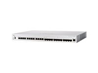 Cisco Business 350 Series CBS350-24XTS - Switch - L3 - Styrt - 12 x 10GBase-T + 12 x 10 Gigabit SFP+ - rackmonterbar - gjenfabrikert CBS350-24XTS-EU-RF