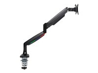 Kensington SmartFit One-Touch Height Adjustable Single Monitor Arm - Monteringssett - justerbar arm - for Skjerm - plastikk, aluminium, stål - skjermstørrelse: 13"-34" - skrivebord, C-klemme, malje, skrivebordsmonterbar K59600WW
