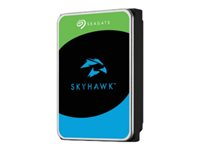 Seagate SkyHawk ST8000VX010 - Harddisk - 8 TB - intern - 3.5" - SATA 6Gb/s - buffer: 256 MB - med 3-års Seagate Rescue Data Recovery ST8000VX010