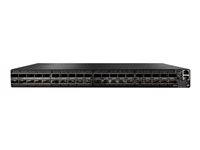 NVIDIA Quantum QM8700 - Switch - smart - 40 x HDR InfiniBand QSFP56 - front til bakside-luftflyt - rackmonterbar 920-9B110-00RH-0M0