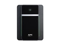 APC Back-UPS BX Series BX2200MI-GR - UPS - AC 230 V - 1200 watt - 2200 VA - 9 Ah - utgangskontakter: 4 BX2200MI-GR