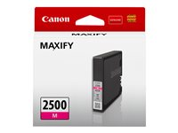 Canon PGI-2500M - 9.6 ml - magenta - original - blekkbeholder - for MAXIFY iB4050, iB4150, MB5050, MB5150, MB5155, MB5350, MB5450, MB5455 9302B001