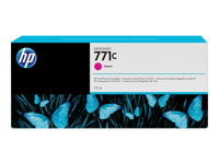 HP 771C - 775 ml - magenta - original - blekkpatron - for DesignJet Z6200, Z6600, Z6610, Z6800, Z6810 B6Y09A