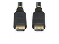 StarTech.com - High Speed - HDMI-kabel - HDMI hann til HDMI hann - 10 m - skjermet - svart - halogenfri, aktiv, 4K 60Hz støtte, 1440p (UWQHD) støtter 144 Hz, støtte for 1080p 240 Hz HDMI2-CABLE-GRIP-10M