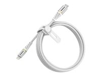 OtterBox Premium - Lightning-kabel - Lightning hann til 24 pin USB-C hann - 2 m - skyhvit 78-52652