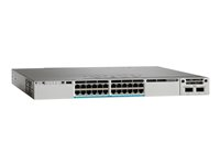 Cisco Catalyst 3850-24XU-S - Switch - L3 - Styrt - 24 x 10/100/1000 (UPOE) - stasjonær, rackmonterbar - UPOE (580 W) WS-C3850-24XU-S