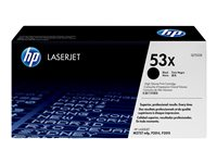 Q7553X-PROMOKIT inneholder 2 stkQ7553XHP LaserJet Black Print Cartridge with Smart Printing Technology, 7000pPasser til HP LaserJet P2015/M2727-series Q7553X-PROMOKIT