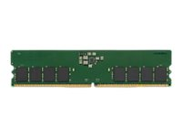 Kingston - DDR5 - modul - 16 GB - DIMM 288-pin - 4800 MHz / PC5-38400 - CL40 - 1.1 V - ikke-bufret - ikke-ECC - for Dell OptiPlex 7000; Lenovo ThinkCentre M80s Gen 3; M80t Gen 3; M90s Gen 3; M90t Gen 3 KCP548US8-16