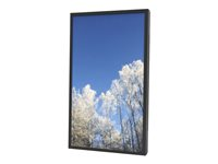 HI-ND Outdoor Wall Casing 55" - Monteringssett (hylster) - portrett - for digitalsignerings-LCD-panel - låsbar - metall - svart, RAL 9005 - skjermstørrelse: 55" - veggmonterbar - for Samsung OH55A-S WC5517-5001-02