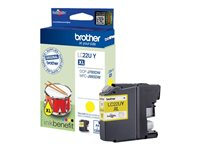 Brother LC22UY - XL - gul - original - blekkpatron - for Brother DCP-J785DW, DCP-J785DWXL, MFC-J985DW; INKvestment Work Smart MFC-J985DW LC22UY
