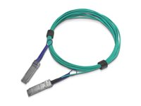 NVIDIA - 100GBase-AOC InfiniBand cable - QSFP28 (hann) til QSFP28 (hann) - 15 m - fiberoptisk - SFF-8665 980-9I13A-00C015