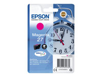 Epson 27 - 3.6 ml - magenta - original - blekkpatron - for WorkForce WF-3620, WF-3640, WF-7110, WF-7210, WF-7610, WF-7620, WF-7710, WF-7715, WF-7720 C13T27034012