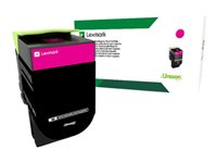 Lexmark 802HM - Høy ytelse - magenta - original - tonerpatron LCCP, LRP - for Lexmark CX410de, CX410dte, CX410e, CX510de, CX510dhe, CX510dthe 80C2HM0