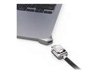Compulocks Ledge Lock Adapter for MacBook Air 15" M2 with Keyed Cable Lock - system, sikkerhetssett - key lock MBALDG05KL