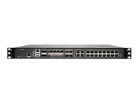 SonicWall NSa 6700 - Essential Edition - sikkerhetsapparat - 10GbE, 5GbE, 2.5GbE, 25GbE, 40GbE - 1U - SonicWALL Secure Upgrade Plus Program (2-årsalternativ) - rackmonterbar 02-SSC-9586