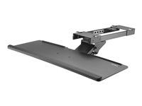 StarTech.com Under Desk-Mount Keyboard Tray - 26.4” Wide - Adjustable - Ergonomic Slide-Out Keyboard Shelf with Tilt and Swivel (KBTRAYADJ) - Tastaturskuff - monterbar under skrivebord - svart - for P/N: ARMBARDUOV, ARMBARTRIO2, ARMDUALSS, ARMDUALV, LTRISERP, MONSTADJDL, MONSTADQI KBTRAYADJ