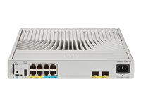 Cisco Catalyst 9200CX - Network Essentials - switch - kompakt - L3 - Styrt - 4 x 10/100/1000 (UPOE) + 4 x 100/1000/2.5/5/10G (UPOE) + 2 x 10 Gigabit SFP+ (opplenke) - rackmonterbar - UPOE (240 W) C9200CX-8UXG-2X-E