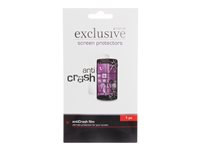 Insmat Exclusive AntiCrash - Skjermbeskyttelse for mobiltelefon - film - gjennomsiktig - for Samsung Galaxy S21 FE 5G 861-1337