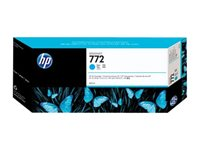 HP 772 - 300 ml - cyan - original - DesignJet - blekkpatron - for DesignJet HD Pro MFP, Z5200, Z5200 PostScript, Z5400 PostScript ePrinter CN636A