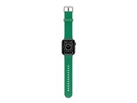 OtterBox All Day Comfort - Bånd for smart armbåndsur - 42/44/45 mm - grønn saft - for Apple Watch (42 mm, 44 mm, 45 mm) 77-93681
