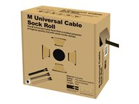 Multibrackets M Universal Cable Sock Roll 40 mm x 50 m - Kabelordner - svart 7350022732483