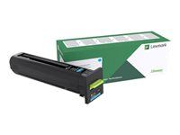 Lexmark - Høy ytelse - cyan - original - tonerpatron LCCP, LRP - for Lexmark CX860de, CX860dte, CX860dtfe 82K2UC0