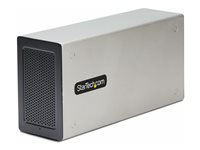 StarTech.com Thunderbolt 3 PCIe Expansion Chassis, Enclosure Box W/Dual PCI-E Slots, External PCIe Slots for Laptops/Desktops/All-In-Ones, 8K/4K Output Via TB3/DP 1.4 Ports - For PCI Express Cards (2TBT3-PCIE-ENCLOSURE) - Systembussutvider - DP - 120 watt - TAA-samsvar 2TBT3-PCIE-ENCLOSURE