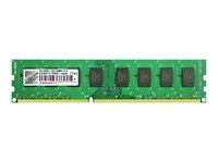 Transcend JetRAM - DDR3 - modul - 2 GB - DIMM 240-pin - 1333 MHz / PC3-10600 - CL9 - 1.5 V - ikke-bufret - ikke-ECC - for ASUS Maximus IV Extreme, P8H67, P8P67, P8P67-M, SABERTOOTH P67 JM1333KLU-2G