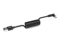 SPRING CABLE USB A 90° TO USB C - 10 PACK + 1 YEAR WARANTY 900063/10