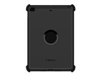 OtterBox Defender Series - Eske for nettbrett - svart - for Apple 10.2-inch iPad (7. generasjon, 8. generasjon, 9. generasjon) 77-62035