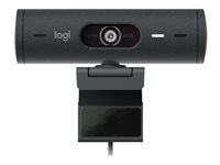 Logitech BRIO 505 - Nettkamera - farge - 4 MP - 1920 x 1080 - 1080p, 720p - lyd - USB-C 960-001459