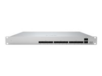 Cisco Meraki Cloud Managed MS450-12 - Switch - Styrt - 12 x 40 Gigabit QSFP+ + 2 x 100 Gigabit QSFP+ - front til bakside-luftflyt - stasjonær, rackmonterbar MS450-12-HW