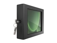 Compulocks Apex Galaxy Tab Active 3/5 8" Apex Enclosure Wall Mount - Monteringssett (hus) - synlige foran/bak kamera og sensorer - for nettbrett - metall - svart - veggmonterbar - for Samsung Galaxy Tab Active3, Tab Active5 80GAPXB