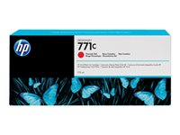 HP 771C - 775 ml - kromatisk rød - original - blekkpatron - for DesignJet Z6200, Z6600, Z6610, Z6800, Z6810 B6Y08A