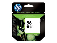 HP 56 - Svart - original - blekkpatron - for Deskjet 450, 55XX; Officejet 6110; Photosmart 7150, 7350, 7550; psc 21XX, 2210 C6656AE#UUS