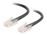 C2G Cat5e Non-Booted Unshielded (UTP) Network Crossover Patch Cable - Krysskabel - RJ-45 (hann) til RJ-45 (hann) - 7 m - UTP - CAT 5e - flertrådet, uniboot - svart 83320