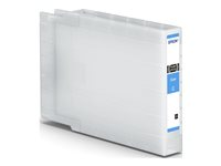 Epson T04C2 - L-størrelse - cyan - original - blekkpatron - for WorkForce Pro WF-C8190, WF-C8610, WF-C8690 C13T04C24N