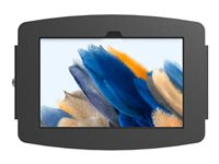 Compulocks Galaxy Tab A8 10.5" Space Enclosure Wall Mount - Innhegning - for nettbrett - låsbar - høyverdig aluminium - svart - skjermstørrelse: 10.5" - monteringsgrensesnitt: 100 x 100 mm - veggmonterbar - for Samsung Galaxy Tab A8 (10.5 tommer) 105GA8SB