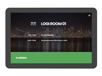 Logitech Tap Scheduler Purpose-Built Scheduling Panel for Meeting Rooms - Videokonferanseinnretning - Zoom Certified, Certified for Microsoft Teams - grafitt 952-000091