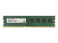 Transcend JetRAM - DDR3 - modul - 4 GB - DIMM 240-pin - 1600 MHz / PC3-12800 - ikke-bufret - ikke-ECC JM1600KLN-4G