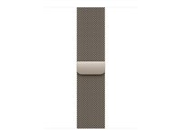 Apple - Sløyfe for smart armbåndsur - 40mm - 130 - 180 mm - naturlig - for Watch Hermès Series 7, Hermès Series 9, SE 3, Series 10, Series 11, Series 8, Series 9 MGHV4ZM/A