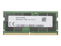 HP - DDR5 - modul - 32 GB - SO DIMM 262-pin - 4800 MHz / PC5-38400 - ikke-bufret - ECC - for Workstation Z2 G9 4M9Y8AA
