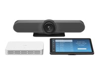 Logitech RoomMate + MeetUp + Tap IP - Videokonferansesett (Logitech MeetUp, Logitech Tap IP) - Certified for Microsoft Teams, Certified for Zoom Rooms, RingCentral Certified 991-000411