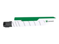 Lexmark - Svart - original - tonerpatron - for Lexmark CS921, CS923, CX920, CX921, CX922, CX923, CX924 76C00K0