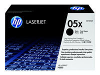 CE505X-PROMOKIT inneholder 2 stkCE505XHP LaserJet High-Capacity Black Print Cartridge(6500p)Passer til HP LaserJet P2055-series CE505X-PROMOKIT