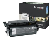 Lexmark - Svart - original - tonerpatron - for Lexmark T620, T622, X620 12A6865