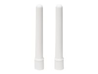 Cisco Meraki Dual-Band Omni Antenna (4/7 dBi Gain) Set - Antenne - 4 dBi, 7 dBi - rundtstrålende (en pakke 2) - for Cisco Meraki MR62, MR66, MR72 Cloud Managed 802.11ac Outdoor AP MA-ANT-20