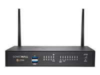 SonicWall TZ270W - Essential Edition - sikkerhetsapparat - 1GbE - Wi-Fi 5 - 2.4 GHz, 5 GHz - SonicWALL Secure Upgrade Plus Program (2-årsalternativ) - skrivebord 02-SSC-6860